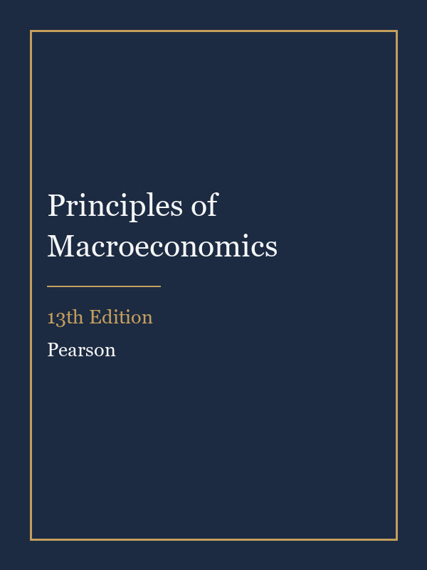 Test Bank for Principles of Macroeconomics 13th Edition