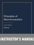 Instructor Manual for Principles of Macroeconomics 13th Edition