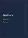 Solutions Manual for Prealgebra 8th Edition