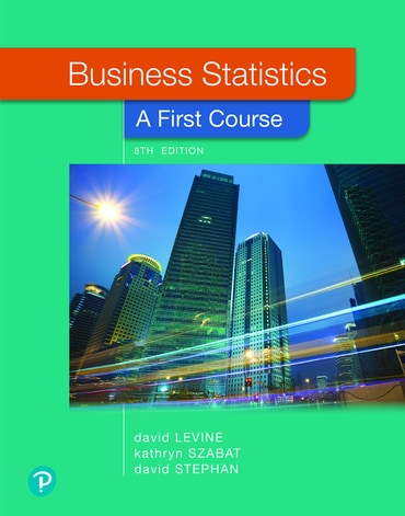 Instructor Manual for Business Statistics: A First Course 8th Edition by David M. Levine