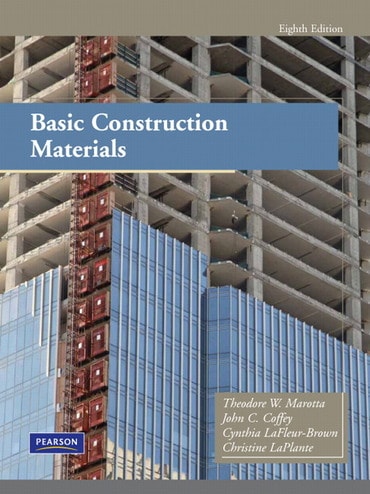 Instructor Manual for Basic Construction Materials 8th Edition by Theodore Marotta