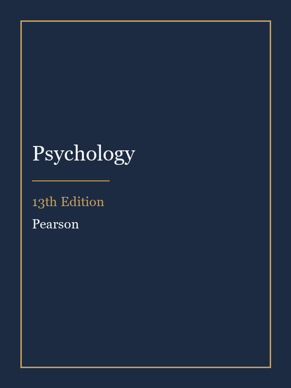 Instructor Manual for Psychology 13th Edition