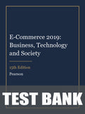 Test Bank for E-Commerce 2019: Business, Technology and Society 15th Edition