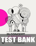 Test Bank for In Concert: An Integrated Approach to Reading and Writing 3rd Edition by Kathleen T. McWhorter