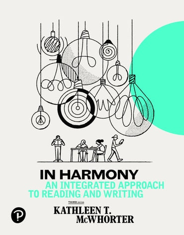 Instructor Manual for In Harmony: Reading and Writing 3rd Edition by Kathleen T. McWhorter