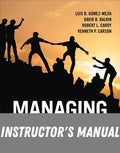 Instructor Manual for Managing Human Resources 9th Edition by Luis R. Gomez-Mejia
