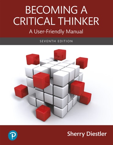 Instructor Manual for Becoming a Critical Thinker: A User-Friendly Manual 7th Edition by Sherry Diestler