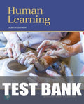 Test Bank for Human Learning 8th Edition by Jeanne Ellis Ormrod