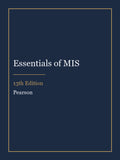 Test Bank for Essentials of MIS 13th Edition