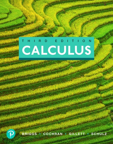 Solutions Manual for Calculus 3rd Edition by William L. Briggs