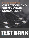 Test Bank for Introduction to Operations and Supply Chain Management 5th Edition by Cecil C. Bozarth