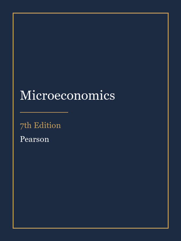 Test Bank for Microeconomics 7th Edition