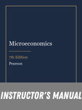 Instructor Manual for Microeconomics 7th Edition