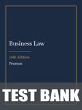 Test Bank for Business Law 10th Edition