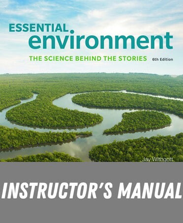 Instructor Manual for Essential Environment: The Science Behind the Stories 6th Edition by Jay H Withgott