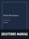 Solutions Manual for Fluid Mechanics 2nd Edition