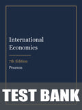 Test Bank for International Economics 7th Edition
