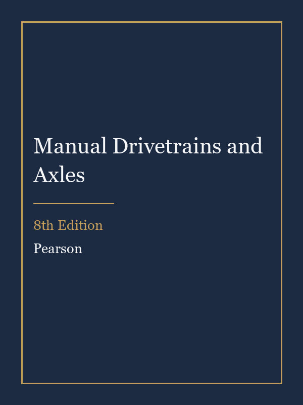 Instructor Manual for Manual Drivetrains and Axles 8th Edition