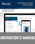 Instructor Manual for Psychology 2nd Edition by Amy J. Marin