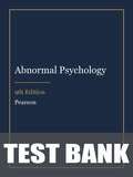 Test Bank for Abnormal Psychology 9th Edition