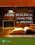 Test Bank for Legal Research, Analysis, and Writing 6th Edition by Joanne B. Hames