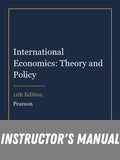 Instructor Manual for International Economics: Theory and Policy 11th Edition