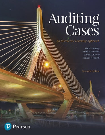 Solutions Manual for Auditing Cases: An Interactive Learning Approach 7th Edition by Mark S. Beasley