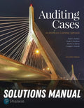 Solutions Manual for Auditing Cases: An Interactive Learning Approach 7th Edition by Mark S. Beasley