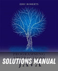 Solutions Manual for Programming Abstractions in Java 1st Edition by Eric Roberts