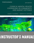 Instructor Manual for Clinical Mental Health Counseling in Community and Agency Settings 5th Edition by Samuel T. Gladding