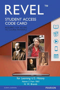 Instructor Manual for Learning U.S. History, Semester 2 1st Edition by H W. Brands