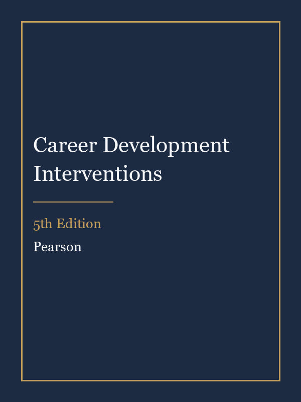 Instructor Manual for Career Development Interventions 5th Edition