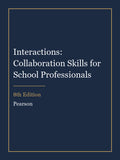 Instructor Manual for Interactions: Collaboration Skills for School Professionals 8th Edition