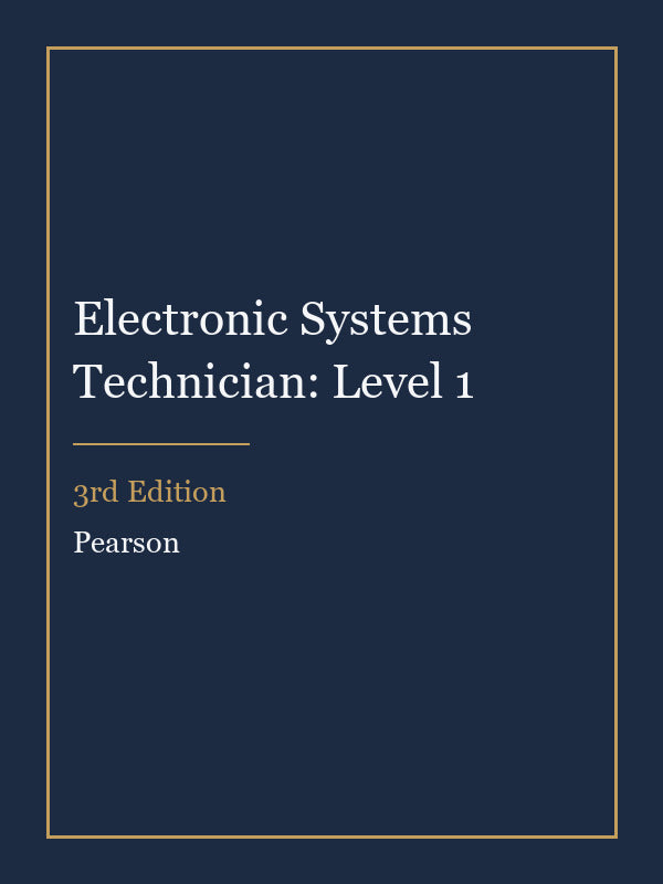 Test Bank for Electronic Systems Technician: Level 1 3rd Edition