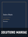 Solutions Manual for Intro Stats 5th Edition