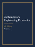 Solutions Manual for Contemporary Engineering Economics 6th Edition