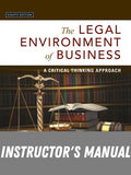 Instructor Manual for The Legal Environment of Business: A Critical Thinking Approach 8th Edition by Nancy K. Kubasek