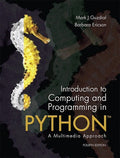 Solutions Manual for Introduction to Computing and Programming in Python 4th Edition by Mark J. Guzdial