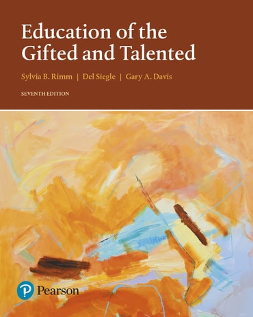 Instructor Manual for Education of the Gifted and Talented 7th Edition by Sylvia B. Rimm