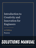 Solutions Manual for Introduction to Creativity and Innovation for Engineers 1st Edition