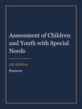 Instructor Manual for Assessment of Children and Youth with Special Needs 5th Edition
