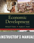Instructor Manual for Economic Development 12th Edition by Michael P. Todaro