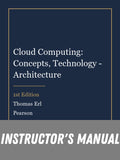 Instructor Manual for Cloud Computing: Concepts, Technology - Architecture 1st Edition by Thomas Erl