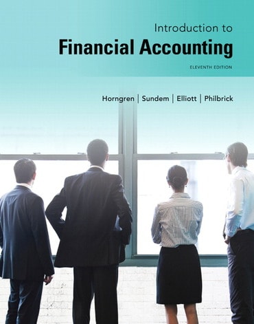 Solutions Manual for Introduction to Financial Accounting 11th Edition by Charles Horngren