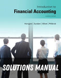 Solutions Manual for Introduction to Financial Accounting 11th Edition by Charles Horngren