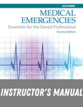 Instructor Manual for Medical Emergencies: Essentials for the Dental Professional 2nd Edition by Ellen B. Grimes
