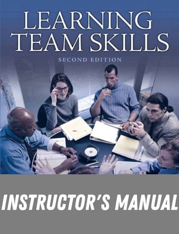 Instructor Manual for Learning Team Skills (Subscription) 2nd Edition by Arthur H. Bell