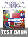 Test Bank for Intercultural Business Communication 6th Edition by Lillian H. Chaney