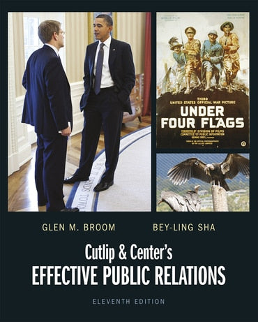 Test Bank for Cutlip and Center's Effective Public Relations 11th Edition by Glen M. Broom