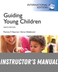 Instructor Manual for Guiding Young Children 9th Edition by Patricia F. Hearron